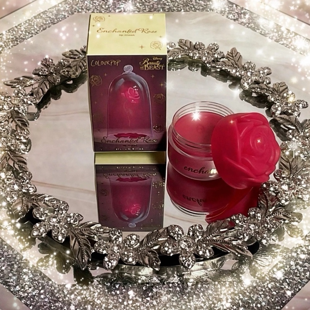 Colourpop Disney Beauty and The Beast Enchanted Rose Lip Mask BNIB